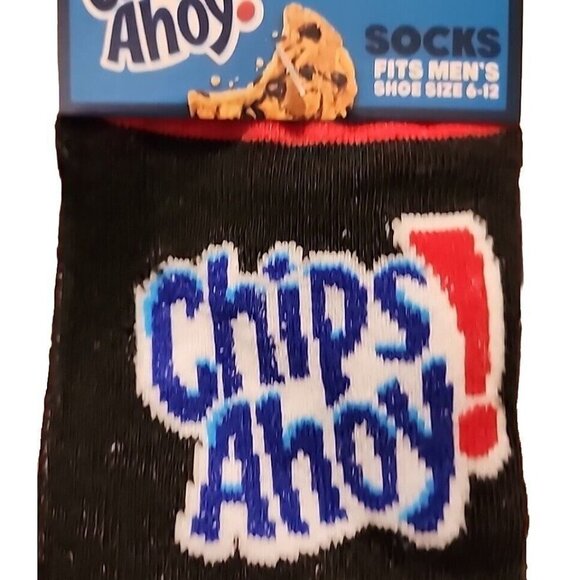 Adult Graphic Advertising Polyester Blend Crew Chips Ahoy Cookies size 6-12 - Picture 2 of 6